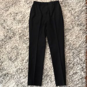 Aritzia Black Highwaisted Trousers